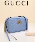 Сумка Gucci Marmont Matelasse Mini Bag Blue